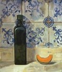 bottle and lemon